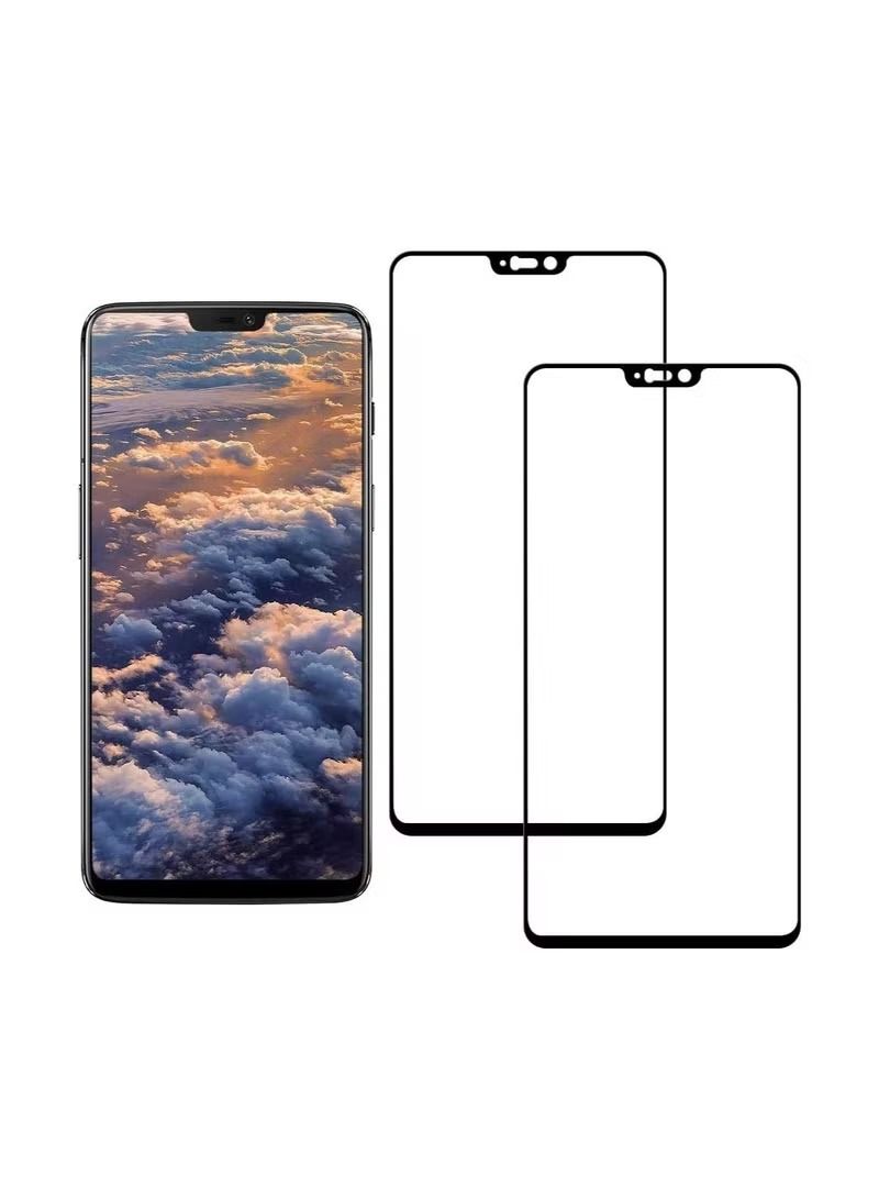 IAF AWH Screen Protector for Oneplus 6 Tempered Glass, Easy Bubble-Free Installation, 9H Hardness, 99.99% HD Clarity Tempered Glass Protector (for Oneplus 6) - Image 1