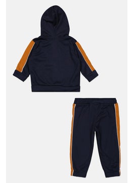 Body Glove Toddlers Boy 2 Piece Sweatshirt And Pants Set, Navy Blue  - Image 2