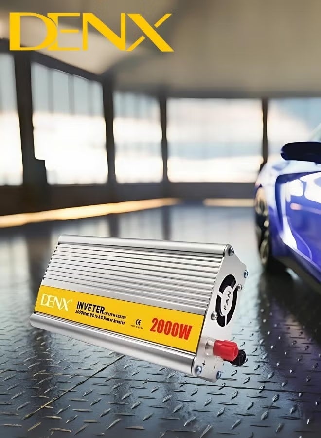 DENX 12v to 220v 2000W Car Power Inverter - Image 1