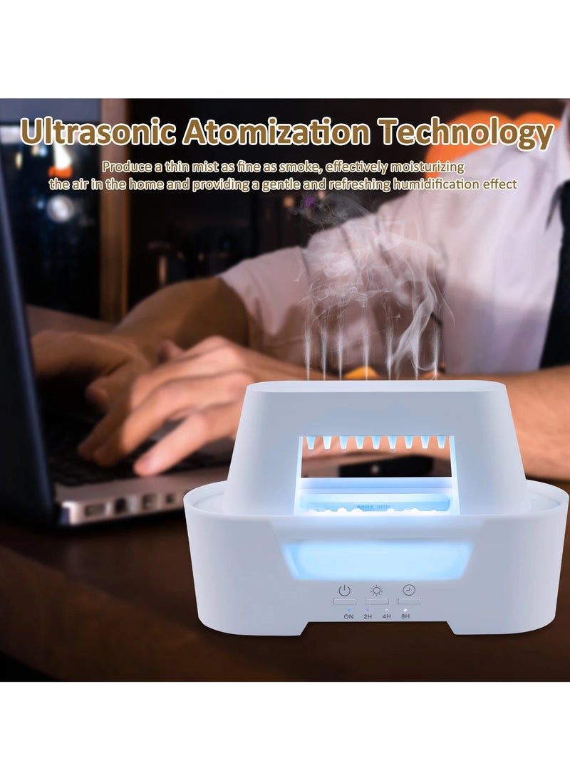 MOCOM - Aroma Humidifier Oil Diffuser with Remote Control - Relaxing Mist for Pure Air & Tranquil Ambiance - 300ml - Image 1