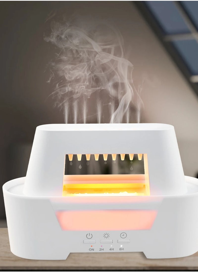 MOCOM - Aroma Humidifier Oil Diffuser with Remote Control - Relaxing Mist for Pure Air & Tranquil Ambiance - 300ml - Image 1