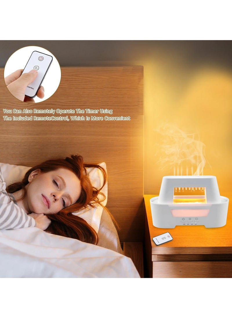 MOCOM - Aroma Humidifier Oil Diffuser with Remote Control - Relaxing Mist for Pure Air & Tranquil Ambiance - 300ml - Image 1
