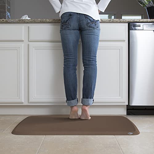 GelPro Elite Anti-Fatigue Kitchen Mat Bundle - 20 x 36 & 20 x 48, Linen Truffle - Image 2