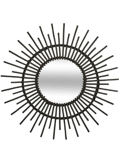 REBECCA,MIRROR,ROUND,D76XP2CMS,GLASS,RATTAN-158229A