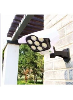 Generic 2 In 1 Solar Light Motion Sensor Security Dummy Camera 77 LED  - Image 5