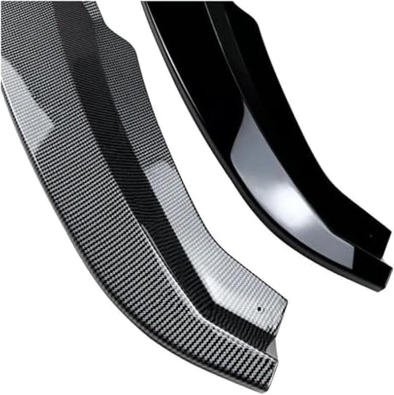Wivplex 3pcs Car Front Bumper Lip Splitter Diffuser Kit - Image 4