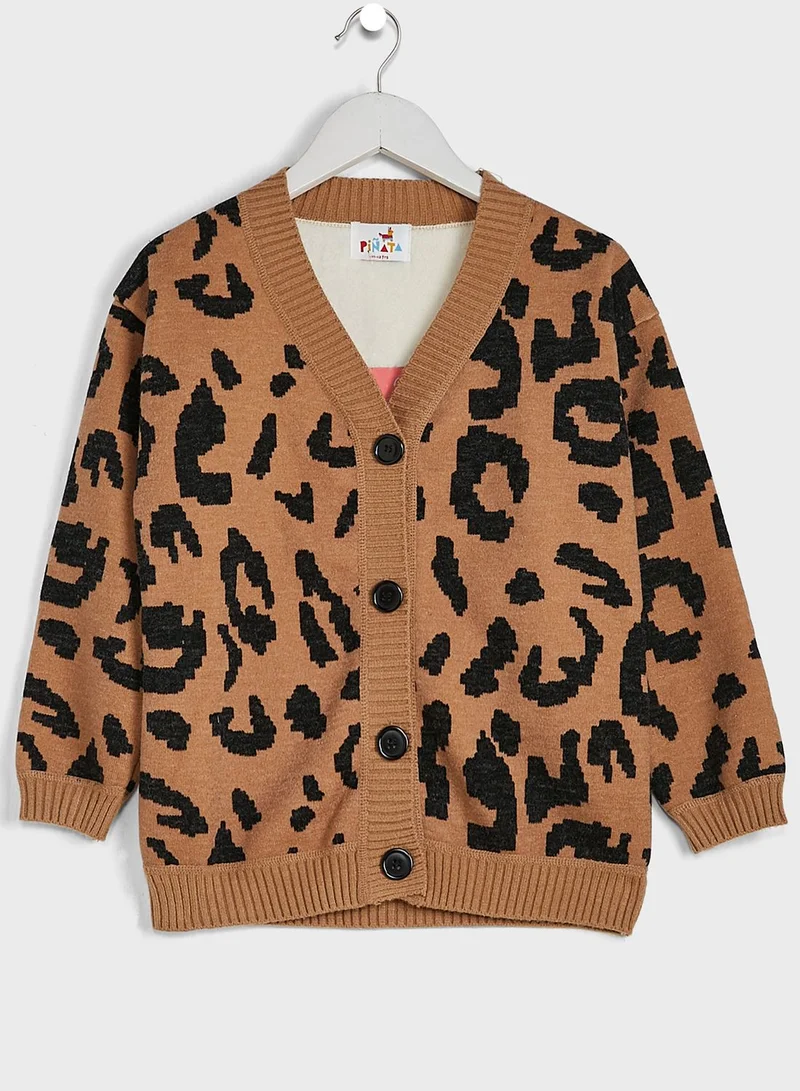 Pinata Animal Print Sweater
