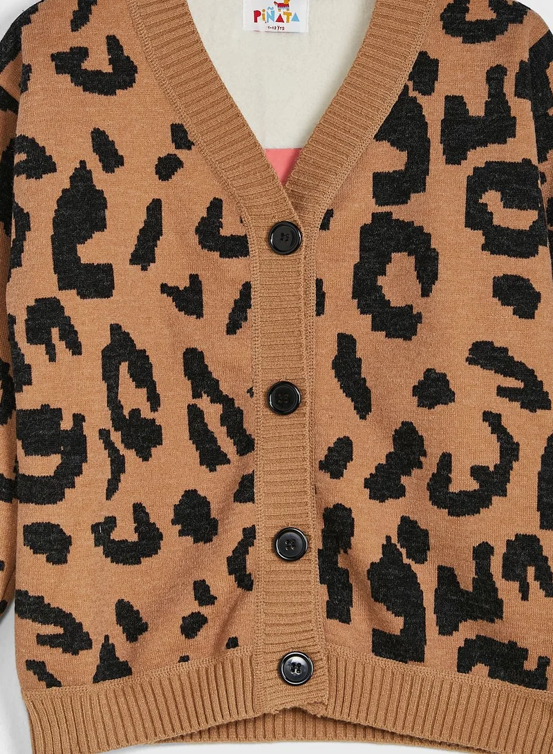 Pinata Animal Print Sweater