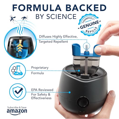 Thermacell Rechargeable Mosquito Repeller Refills; Advanced Repellent Formula Provides 20 Foot Protection Zone; Compatible with Thermacell E-Series & Radius Only; No DEET, Spray or Flame - Image 4