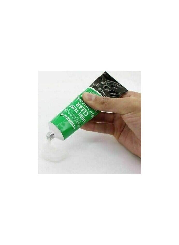Visbella - Visbella Silicone Oven Glass Door Gasket Seal High Temperature Heat Resistant from -80ºf to 500ºf (Clear) - Image 1