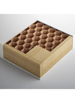 إيروريكس طاولة قهوة، أسود-بني، 90×55 سم  - Image 5