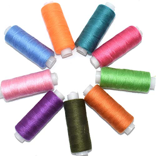 Renashed Sewing Thread 30 Colors Sewing Industrial Machine and Hand Stitching 250 Yards Each Sewing Thread Polyester - Image 4