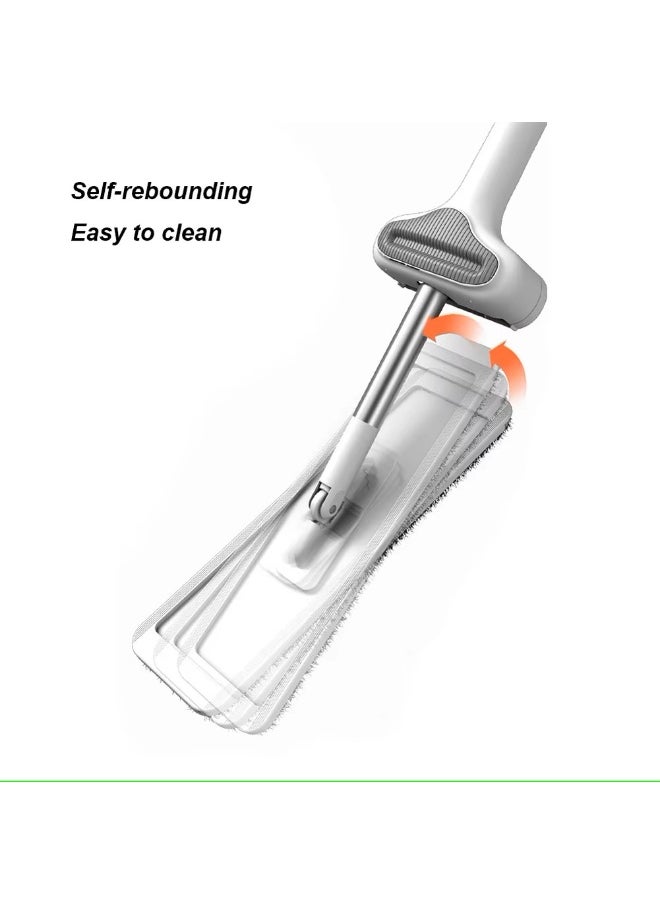 Premium Microfiber Floor Mop - With Foldable Bucket for Easy Storage, Faster Cleaning and Lasting Cleanliness