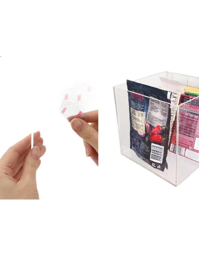 3M 3M Transparent Invisible Strong Double-Sided Tape, Heat And Cold Resistant, Waterproof, Suitable For Glass/Tiles, Etc. 19Mm Wide, 4M Long, 1Mm Thick - Image 2