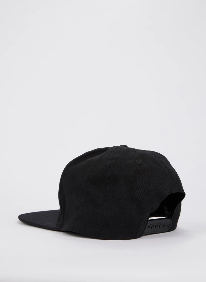 BIKKEMBERGS  Black Sport Logo Patch Cap for Men | Best Price UAE