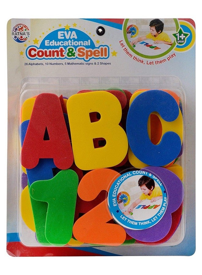RATNA'S Ratnas Educational Eva Count & Spell containing Foam Letters & Numbers - Image 4