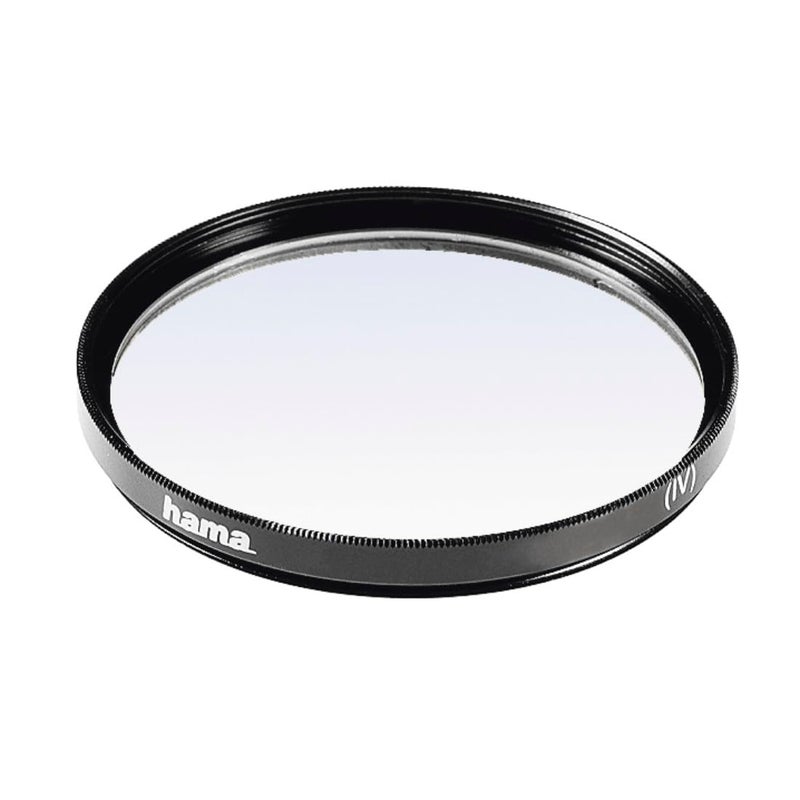 HAMA UV Filter, Double Coated UV Filter, Optical Glass Filter for DSLR Camera Lens, Front Thread, Mount Thickness - 3.4mm, Filter Thread - 58mm, Neutral Colour, Metal Mount - Black - Image 5