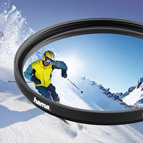 HAMA UV Filter, Double Coated UV Filter, Optical Glass Filter for DSLR Camera Lens, Front Thread, Mount Thickness - 3.4mm, Filter Thread - 58mm, Neutral Colour, Metal Mount - Black - Image 3