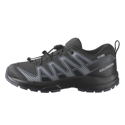 Salomon Unisex Xa Pro V8 Waterproof BlackTurbulenceQuarry 15 Medium - Image 1