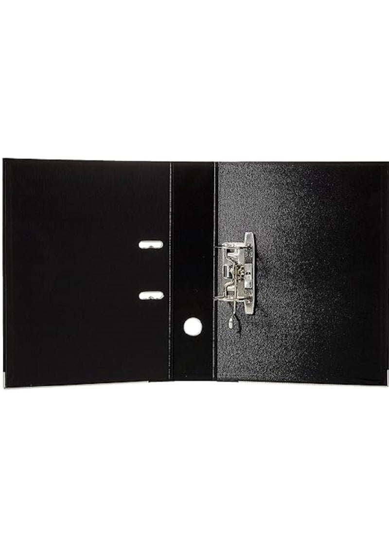 Maxi Box File PP Lever Arch Black F/S Broad A4