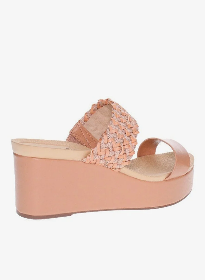 Beira Rio Nude Wedge Sandals for Women – Stylish Wedge Heel Sandals for Girls & Daily Wear for Women | Best Price UAE