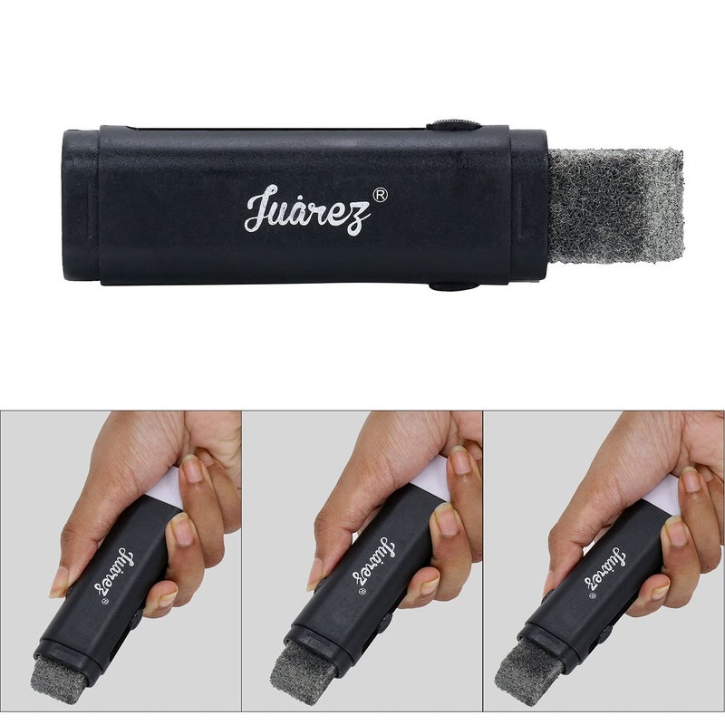 Juarez Guitar String Cleaning Brush JCLB200 – Dual-Head Rust Remover & String Lubricator for Acoustic, Electric, Bass & Ukulele - Image 4