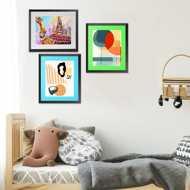 20 Pcs Picture Frame Mats Picture Matting Photo Mats Wall Picture Frames Photo Frames For Crafts Artworks - Image 3