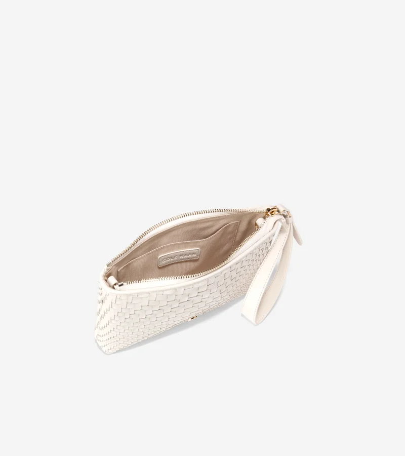 COLE HAAN Women's Essential Woven Pouch