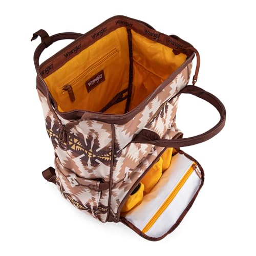 Wrangler Callie Diaper Bag Backpack with Stroller Straps Multifunction Baby Travel Bag WG2210-9110TN - Image 5