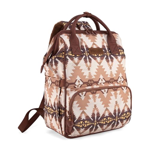 Wrangler Callie Diaper Bag Backpack with Stroller Straps Multifunction Baby Travel Bag WG2210-9110TN - Image 1
