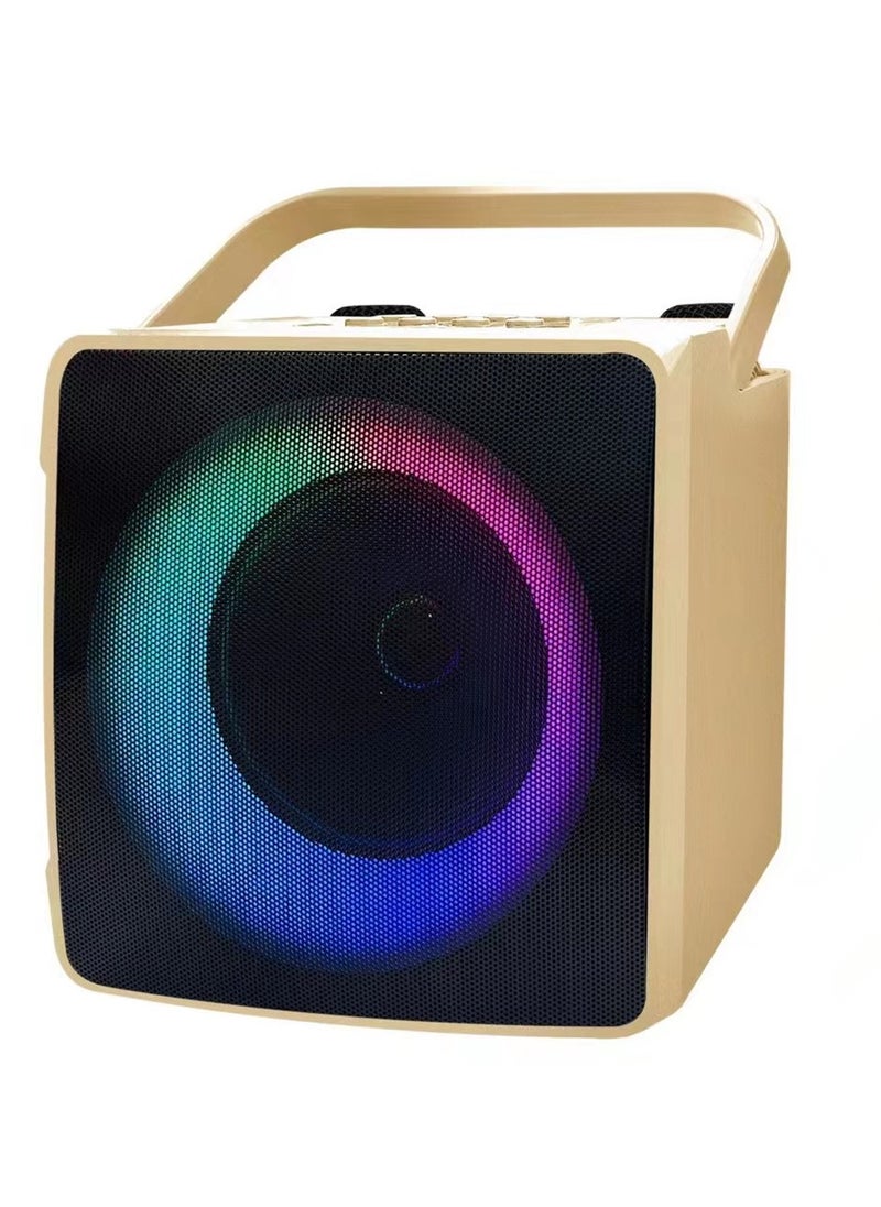 SDRD SDRD SD-508 Home KTV Outdoor Portable Bluetooth Speaker with Dual Wireless Microphones  - Image 1