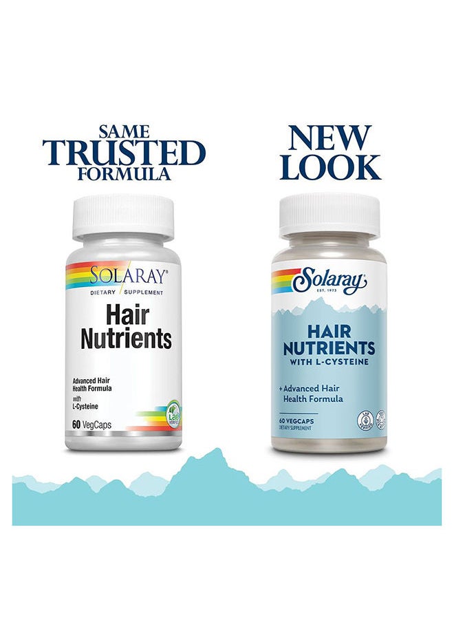 Solaray - Hair Nutrient V-Cap 60's 2's Value Pack - Image 1