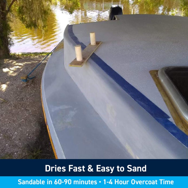 TotalBoat Marine Topside Boat Paint Primer for Fiberglass and Wood, White, Quart - Image 4