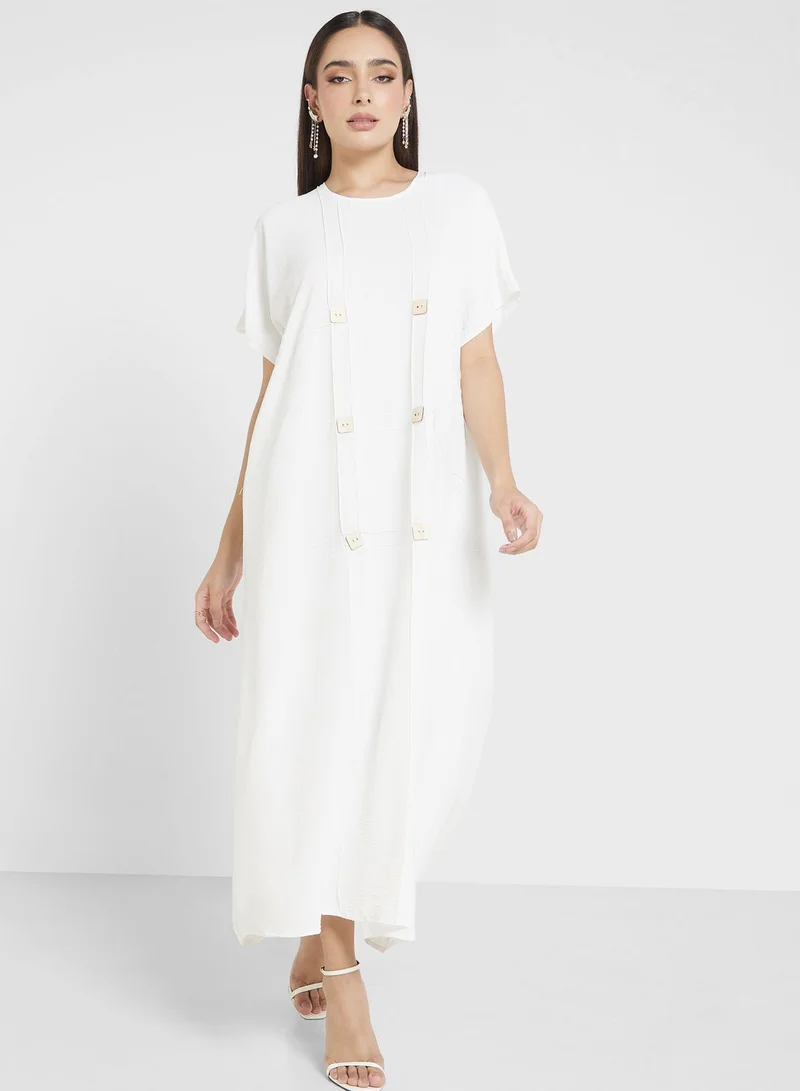 خزانة Color Block Abaya