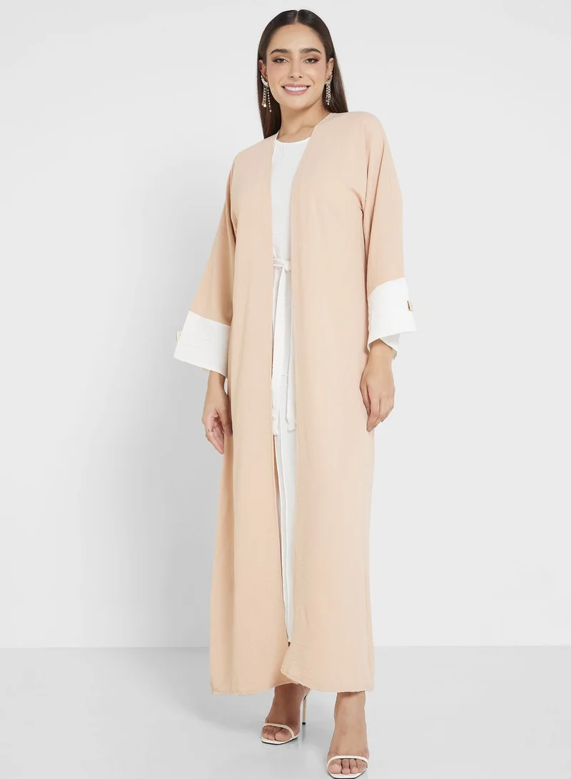 خزانة Color Block Abaya