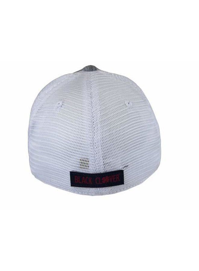 BLACK CLOVER Mens Lucky Perfect Luck 1 Cap S/M Heather Grey - Image 3