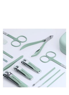Generic Manicure Set Nail Clippers Manicure Set for Women Nail Clippers Set Nail Care Tools Pedicure Kit Manicure Set for Men Gift for Wife  and Parents 18Pcs  - Image 4