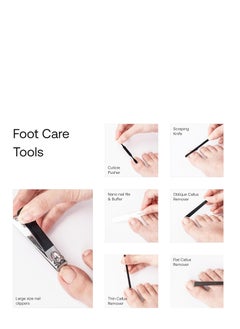 Generic Manicure Set Nail Clippers Manicure Set for Women Nail Clippers Set Nail Care Tools Pedicure Kit Manicure Set for Men Gift for Wife  and Parents 18Pcs  - Image 2