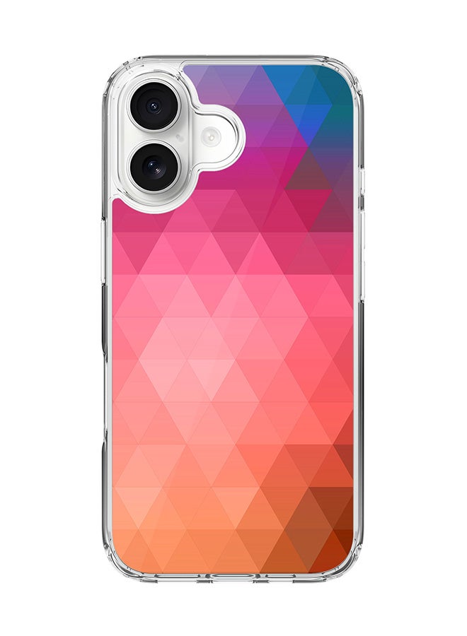 Stylizedd Classic Clear MagSafe Case for iPhone 17 , Hybrid Soft Case Flexible Edges Anti Drop TPU PC Gel Thin Transparent Cover [ Designed for iPhone 17 ] - Anna's Prism Full Print