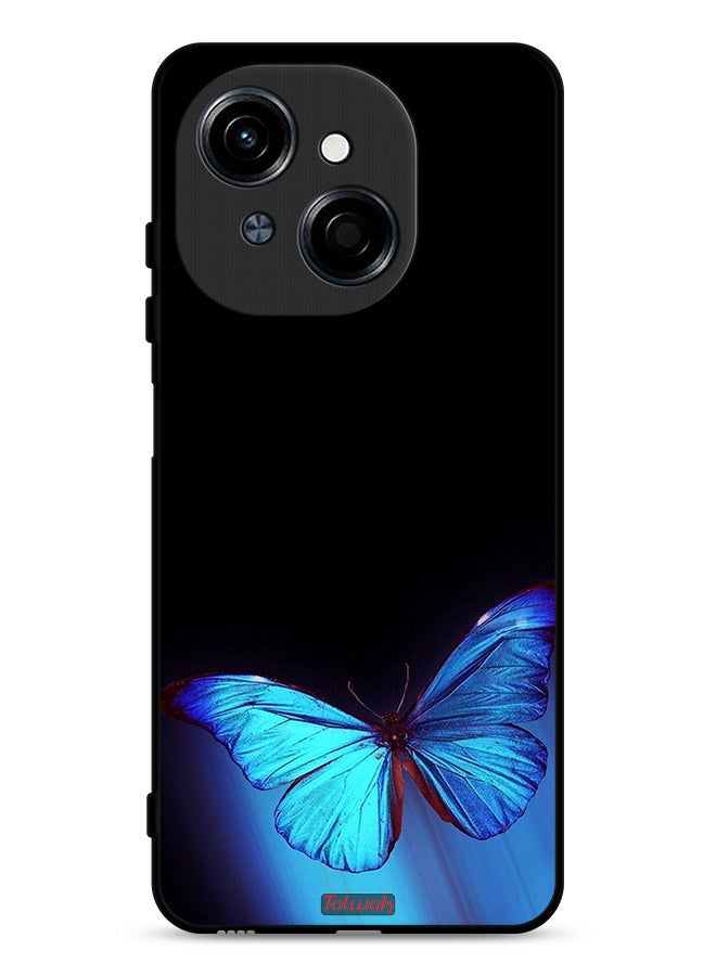 Tolwak غطاء حماية Tecno Spark Go 1 4G فن الفراشة - Image 1