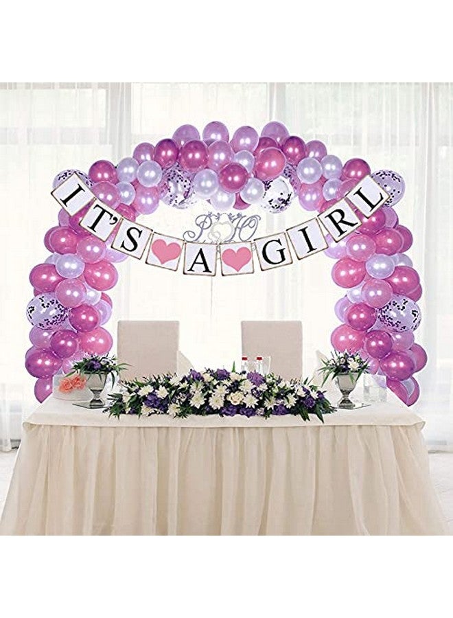Oarkive It's A Girl Banner and Sign - Baby Shower Decorations for Girl - Birthday Party Favors - Image 4