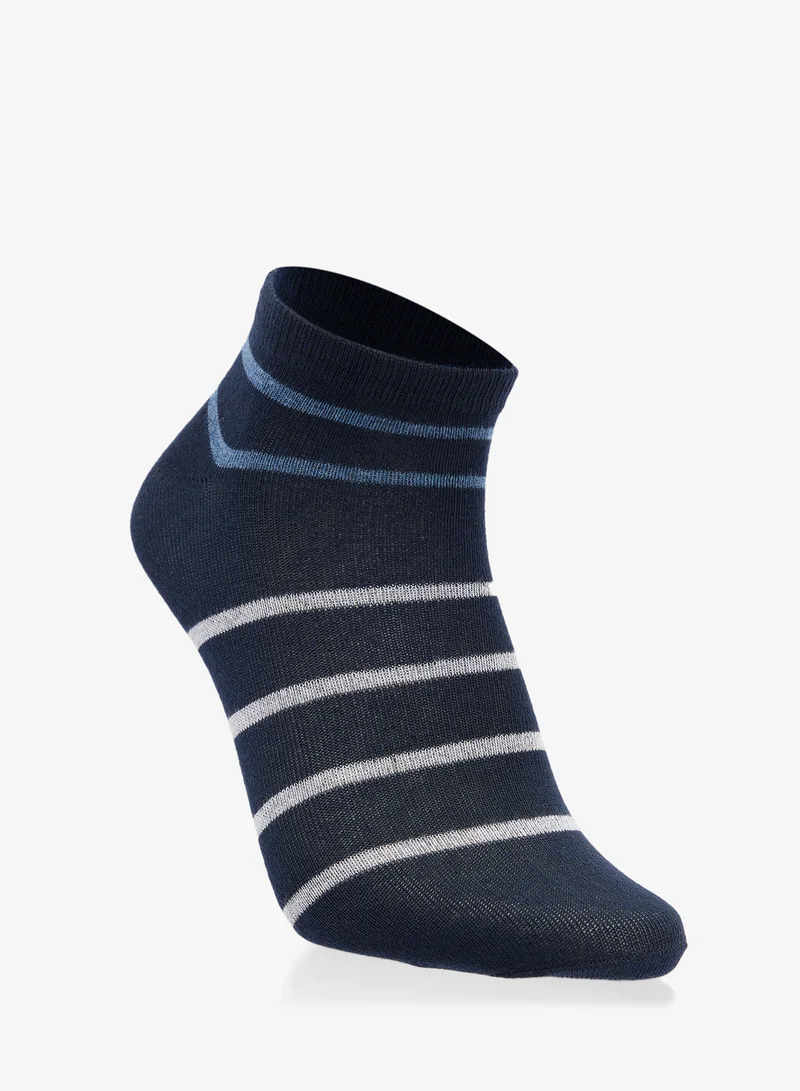 Seventy Five Basics Pack Of 3 Ankle Socks