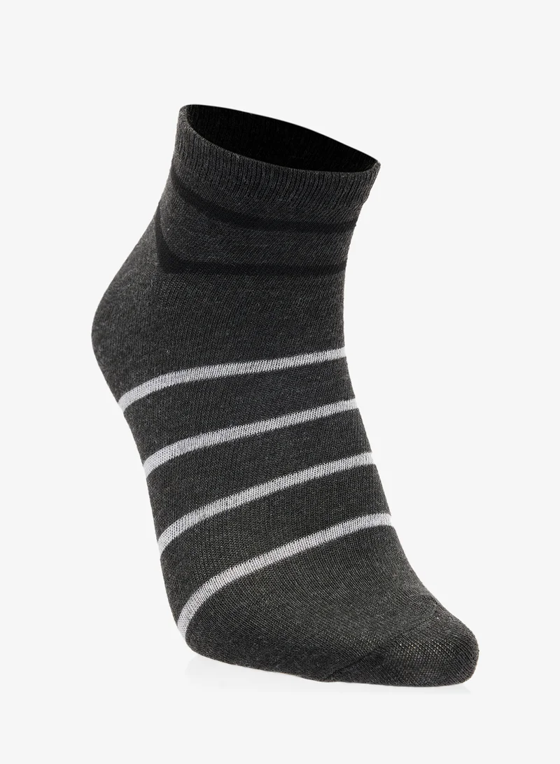Seventy Five Basics Pack Of 3 Ankle Socks