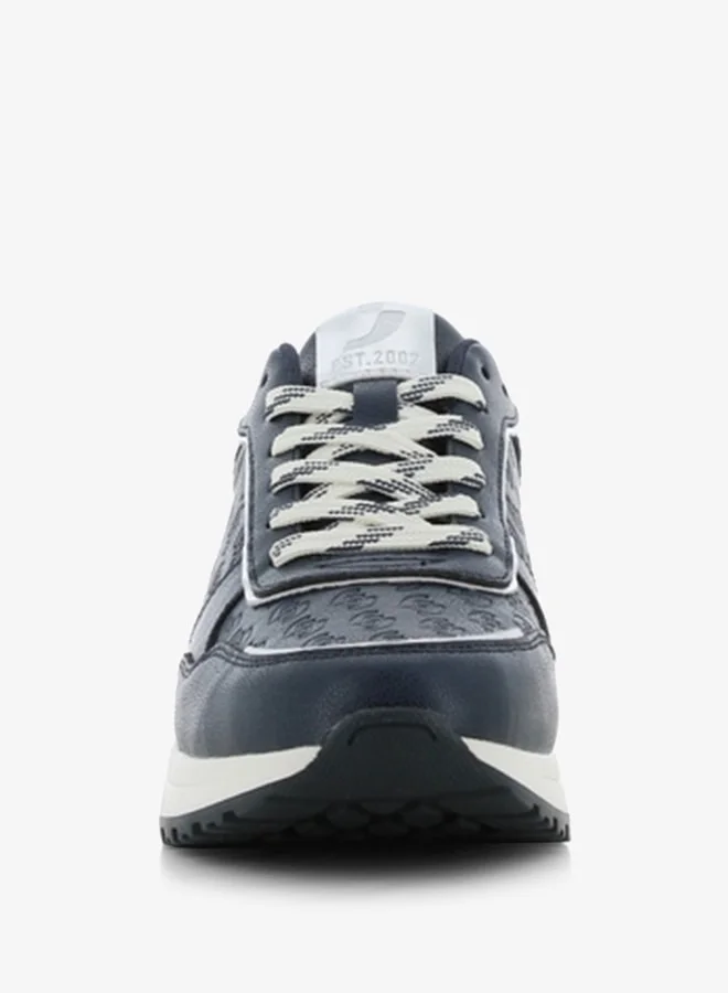 اس جي Women's Textured Lace-Up Sports Shoes
