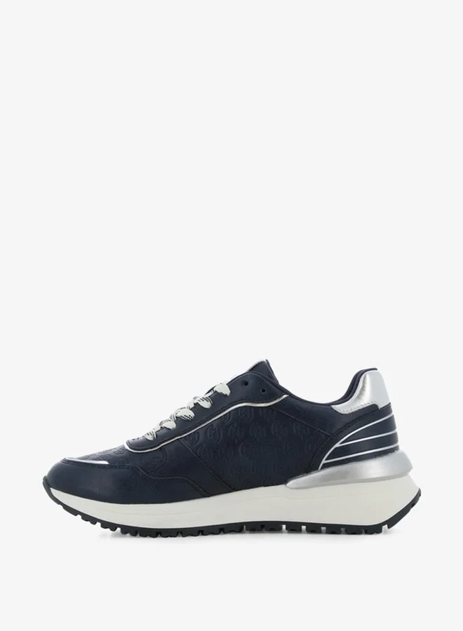 اس جي Women's Textured Lace-Up Sports Shoes