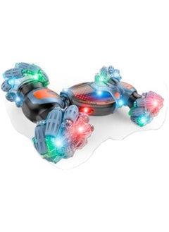 Toy Box Remote Control Car RC Stunt Car With Gesture Remote Control 2.4GHz 4WD 360°Rotation Whirligig Off-Road Vehicle LED Lights & Music  - Image 3