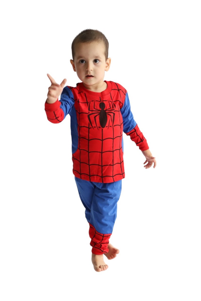 Bidani Cotton Boys Pajama Set - Image 2