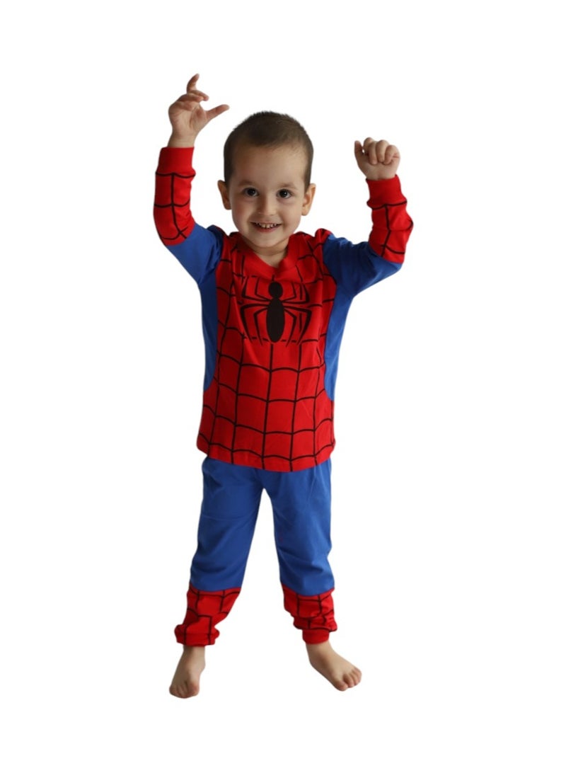Bidani Cotton Boys Pajama Set - Image 1