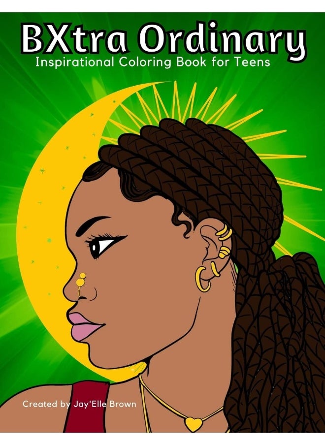 BXtra Ordinary Inspirational Coloring Book for Teens  - Image 1