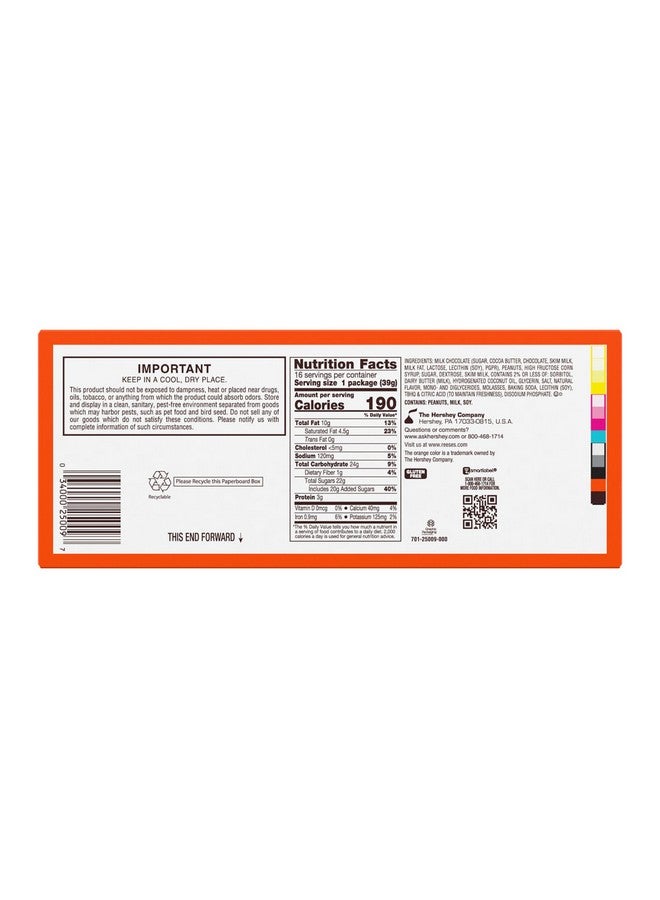 REESE'S Big Cup Caramel Milk Chocolate Peanut Butter Cups, Candy Packs, 1.4 oz (16 Count) - Image 2